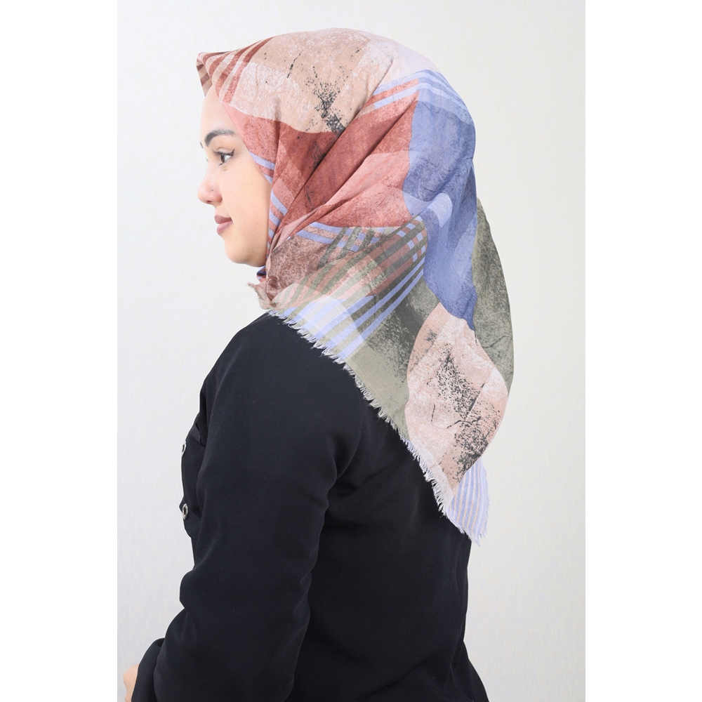 Poloist Desenli Sökme Tülbent - Desen-278 - Renk-02