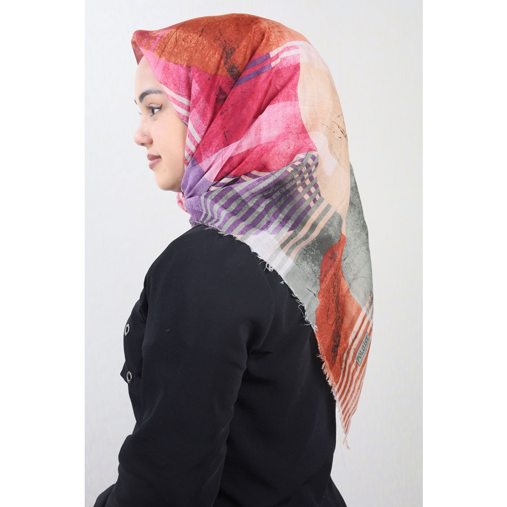 Poloist Desenli Sökme Tülbent - Desen-278 - Renk-02
