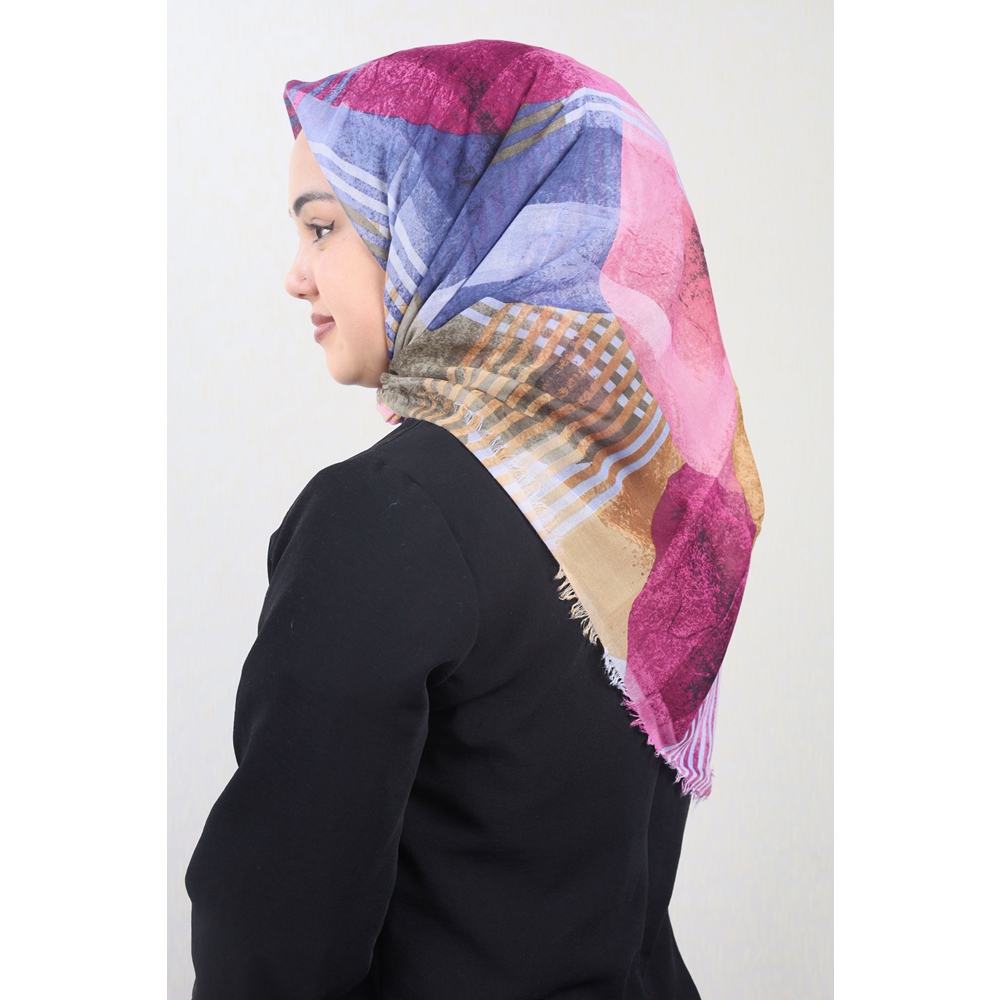 Poloist Desenli Sökme Tülbent - Desen-278 - Renk-02