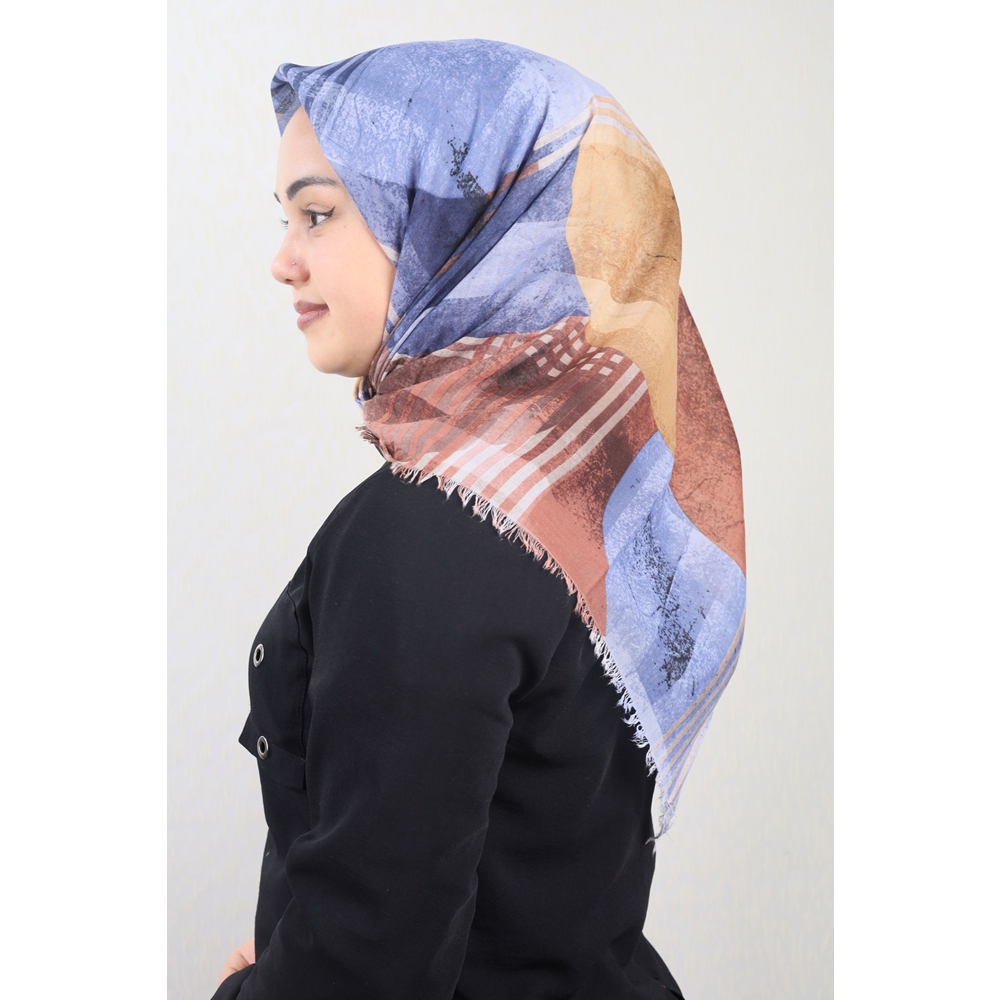 Poloist Desenli Sökme Tülbent - Desen-278 - Renk-02