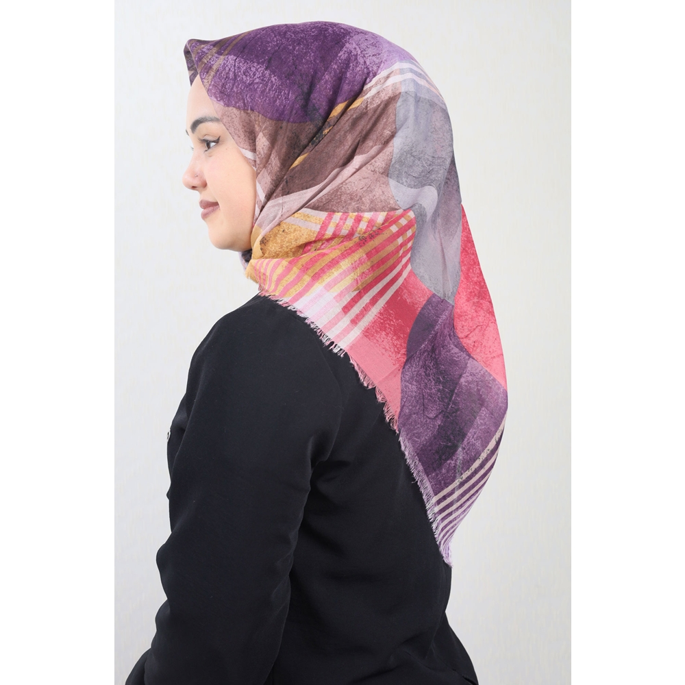 Poloist Desenli Sökme Tülbent - Desen-278 - Renk-02