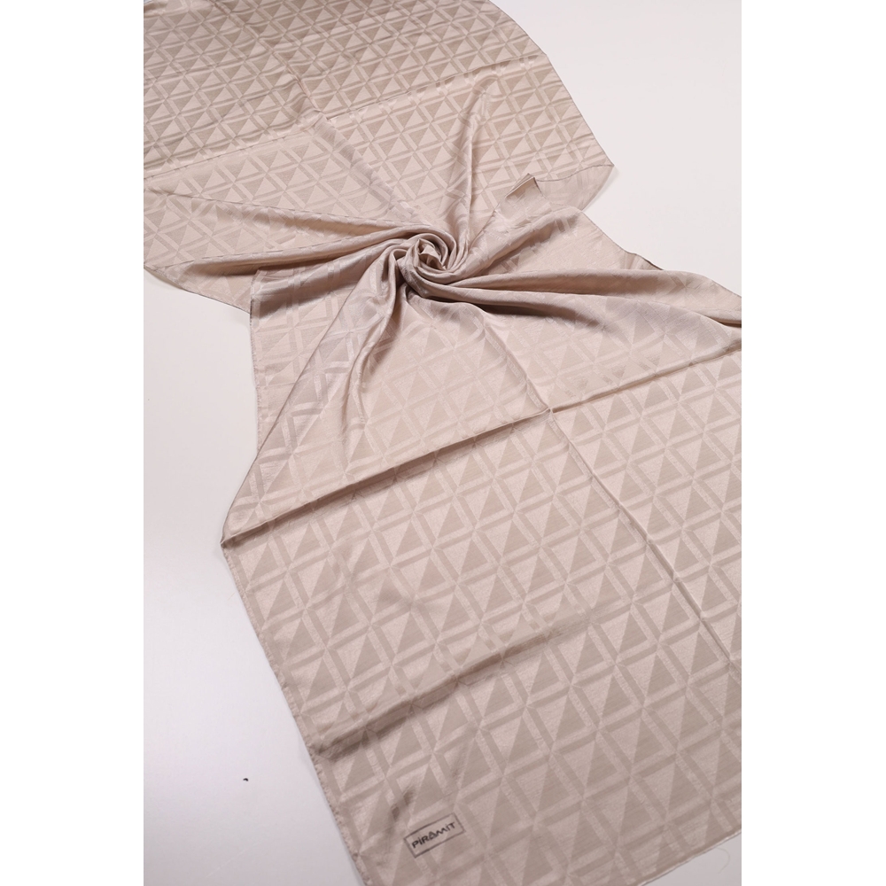 Piramit Monogram Floş Şal - Desen-04 - Renk-13