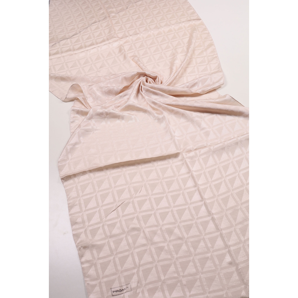 Piramit Monogram Floş Şal - Desen-04 - Renk-13