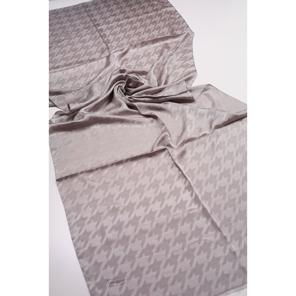 Piramit Monogram Floş Şal - Desen-05 - Renk-03