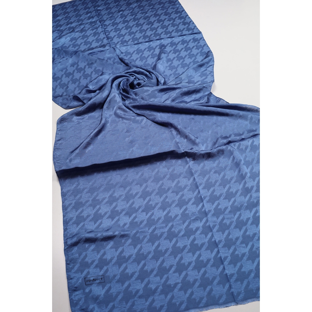 Piramit Monogram Floş Şal - Desen-05 - Renk-03