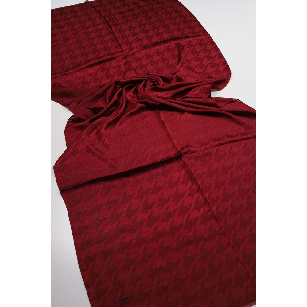 Piramit Monogram Floş Şal - Desen-05 - Renk-03