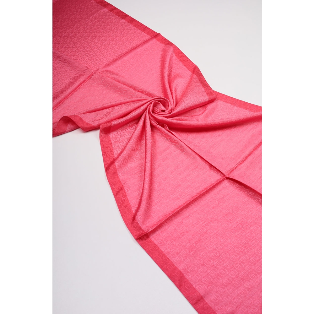 Hint İpek Desenli Monogram Şal - Desen-08 - Renk-29