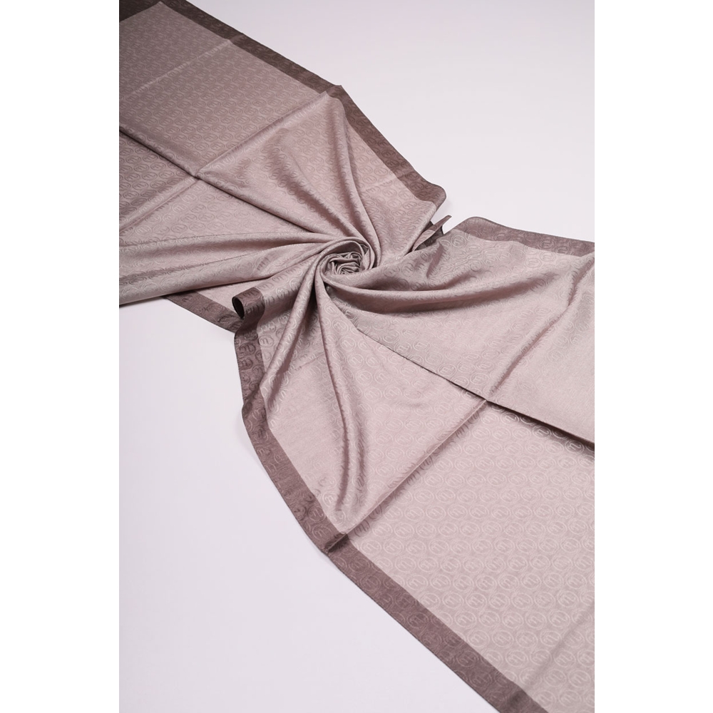 Hint İpek Desenli Monogram Şal - Desen-08 - Renk-29