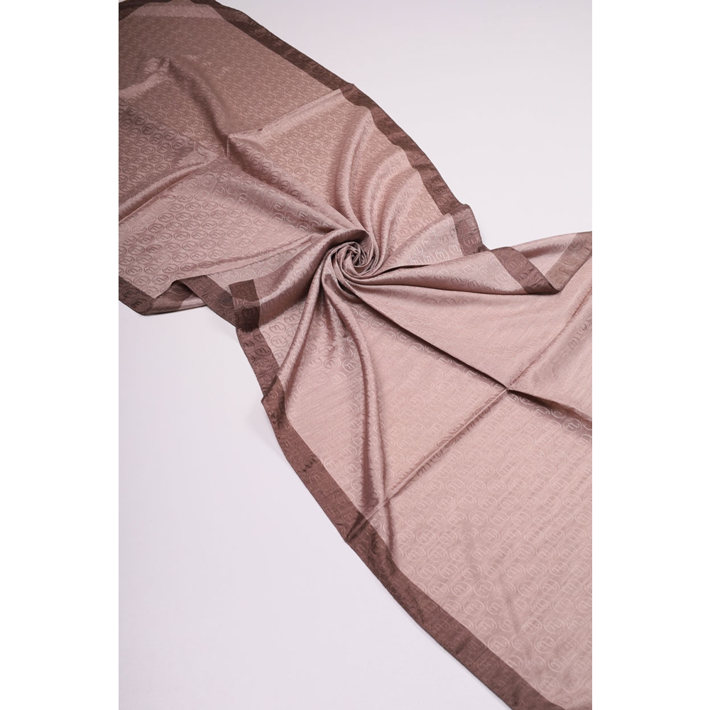 Hint İpek Desenli Monogram Şal - Desen-08 - Renk-29