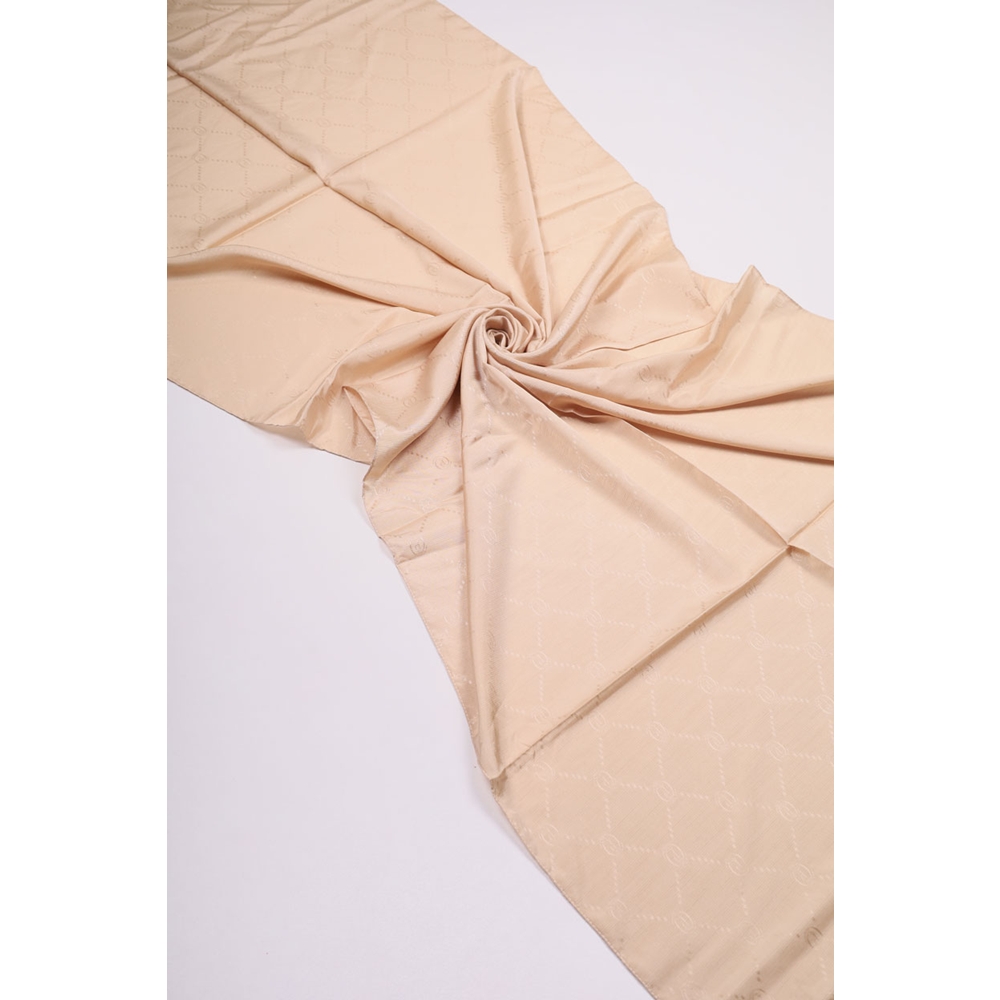 Piramit Monogram Floş Şal - Desen-06