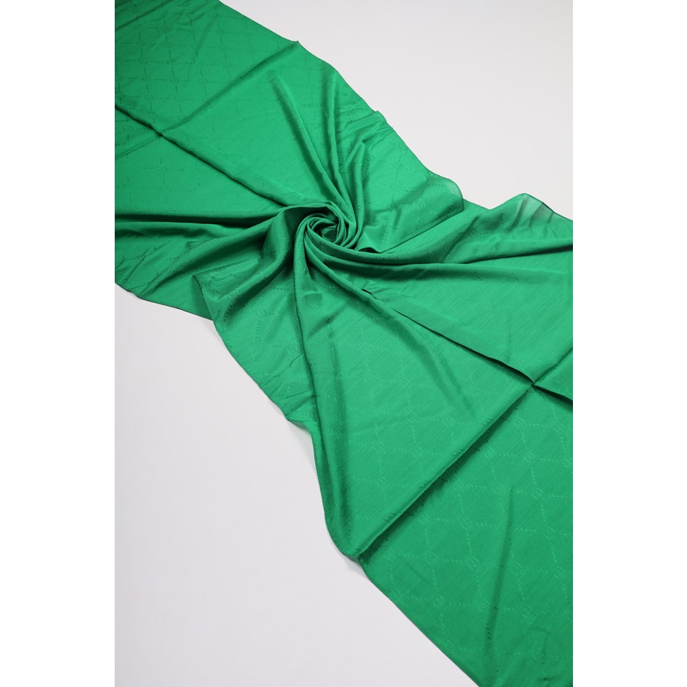 Piramit Monogram Floş Şal - Desen-06