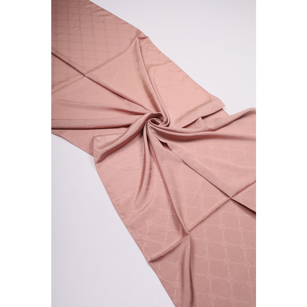 Piramit Monogram Floş Şal - Desen-06