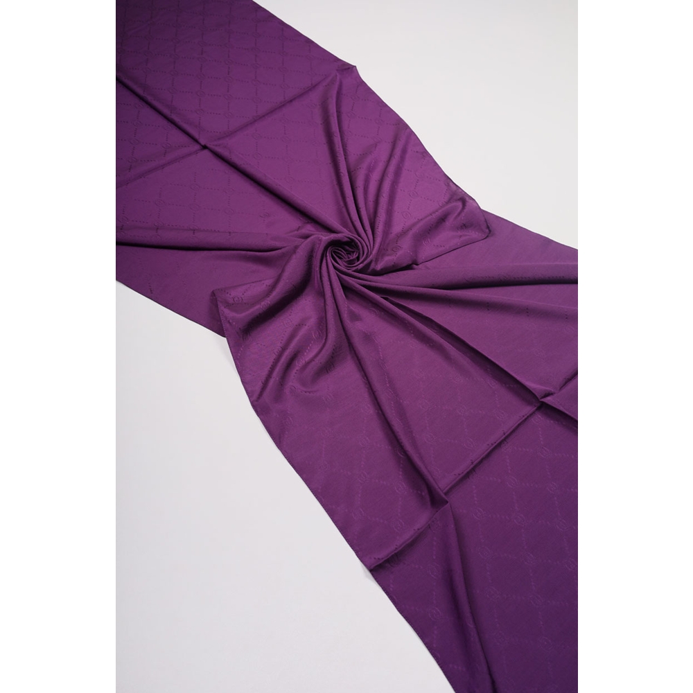 Piramit Monogram Floş Şal - Desen-06