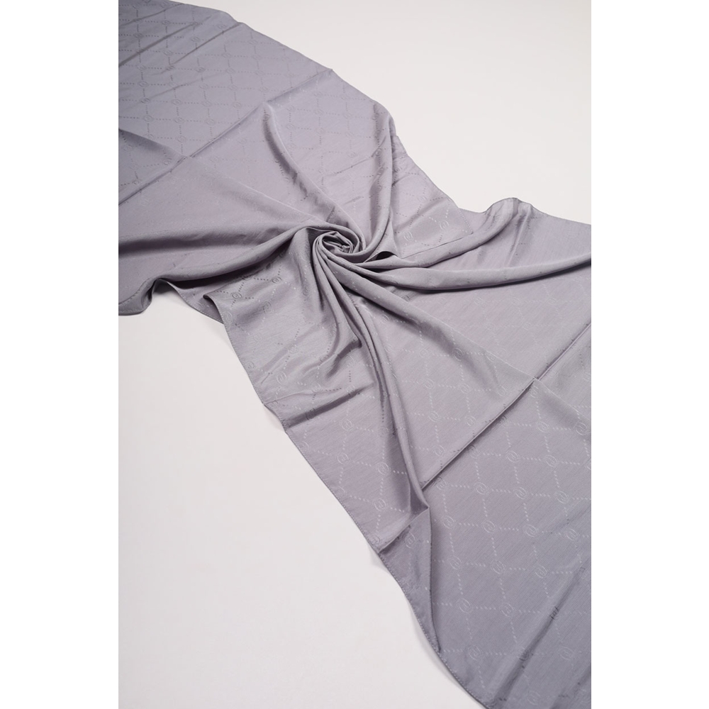 Piramit Monogram Floş Şal - Desen-06