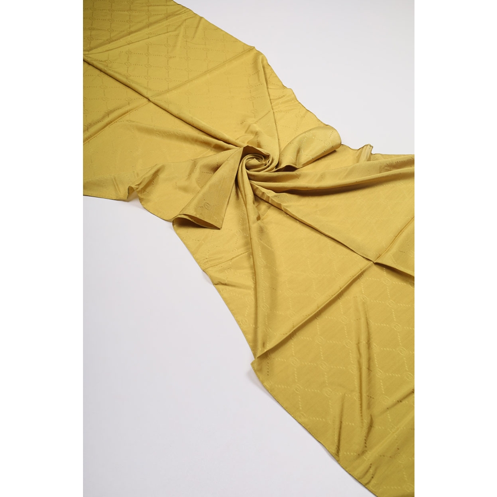 Piramit Monogram Floş Şal - Desen-06