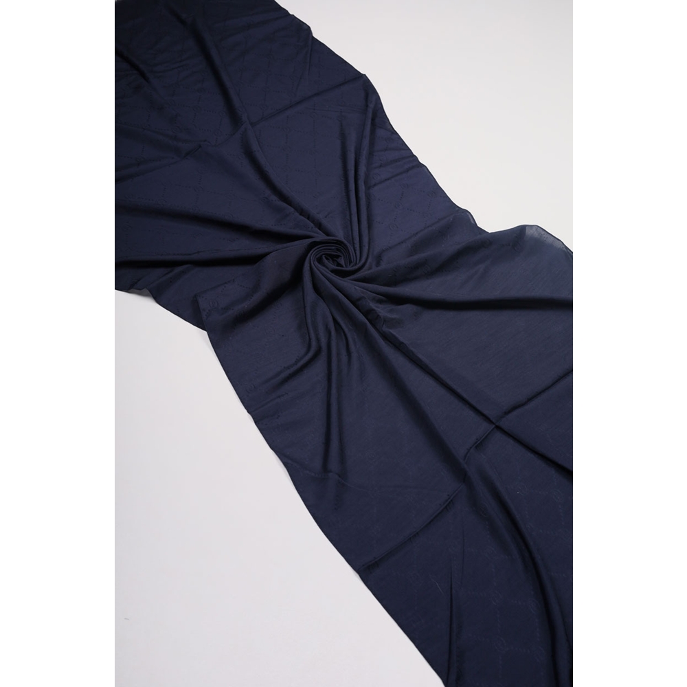 Piramit Monogram Floş Şal - Desen-06