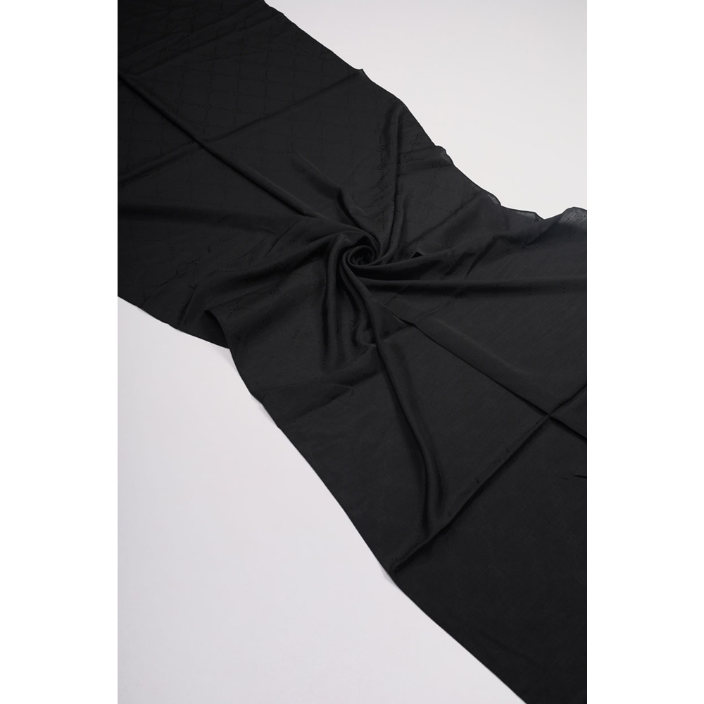 Piramit Monogram Floş Şal - Desen-06