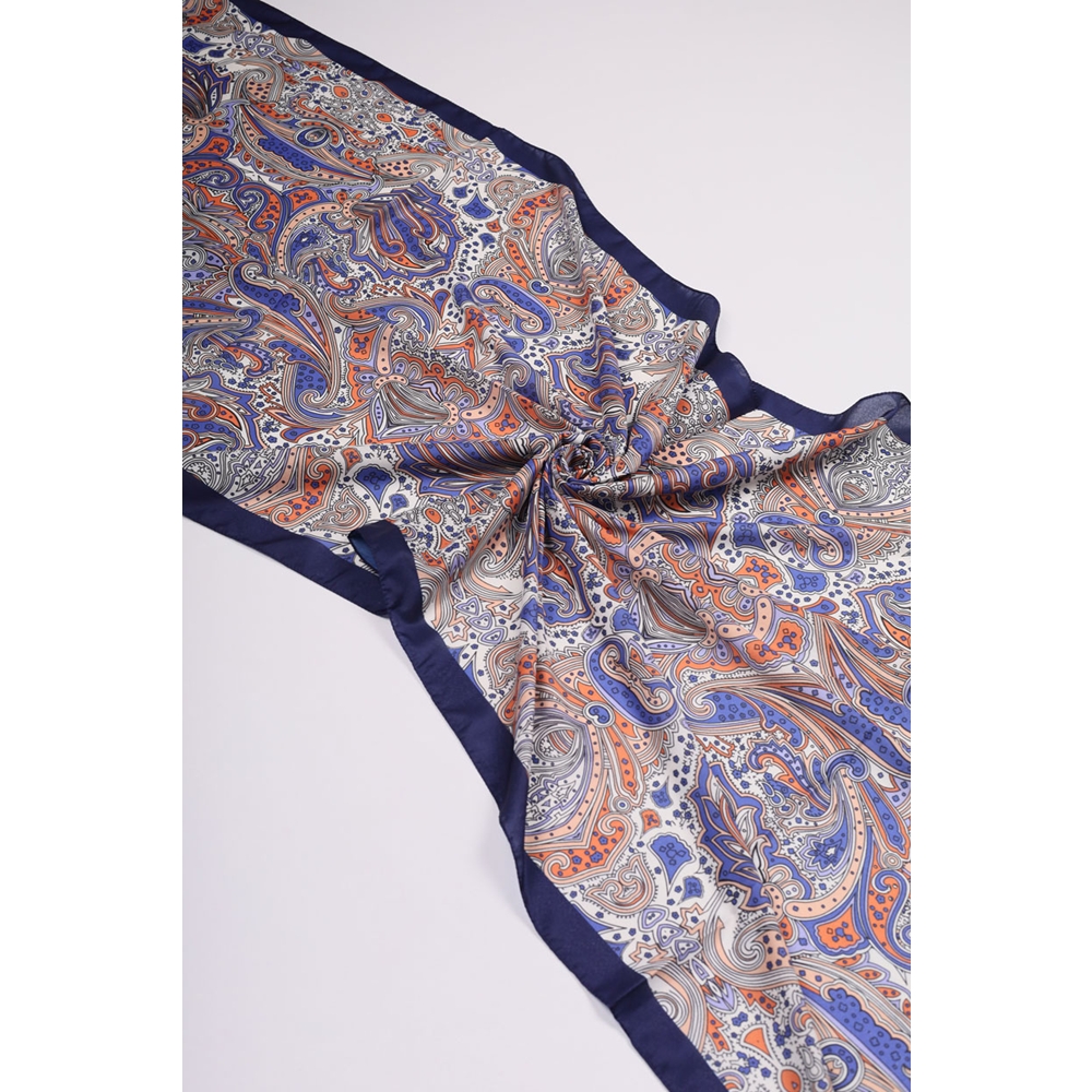 Scarfella Desenli Silk Licra Şal - Desen-03