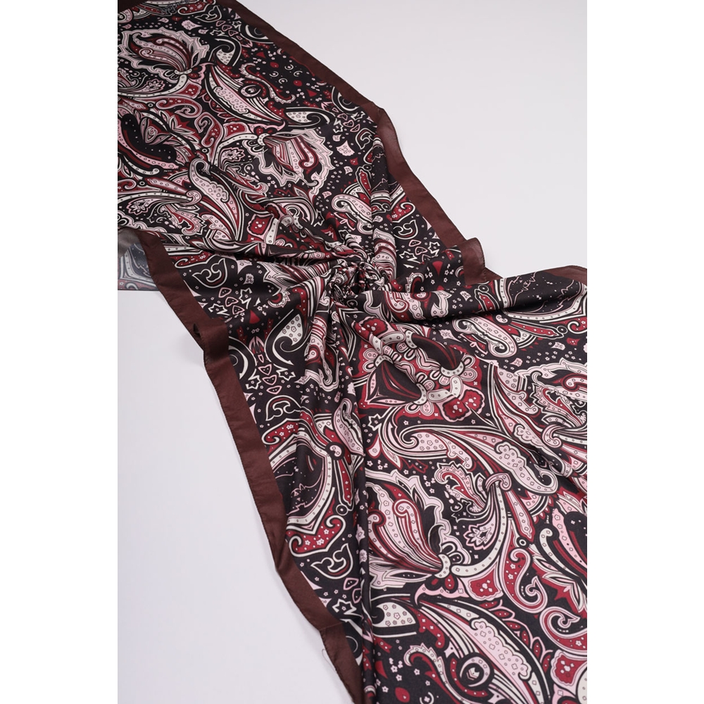 Scarfella Desenli Silk Licra Şal - Desen-03