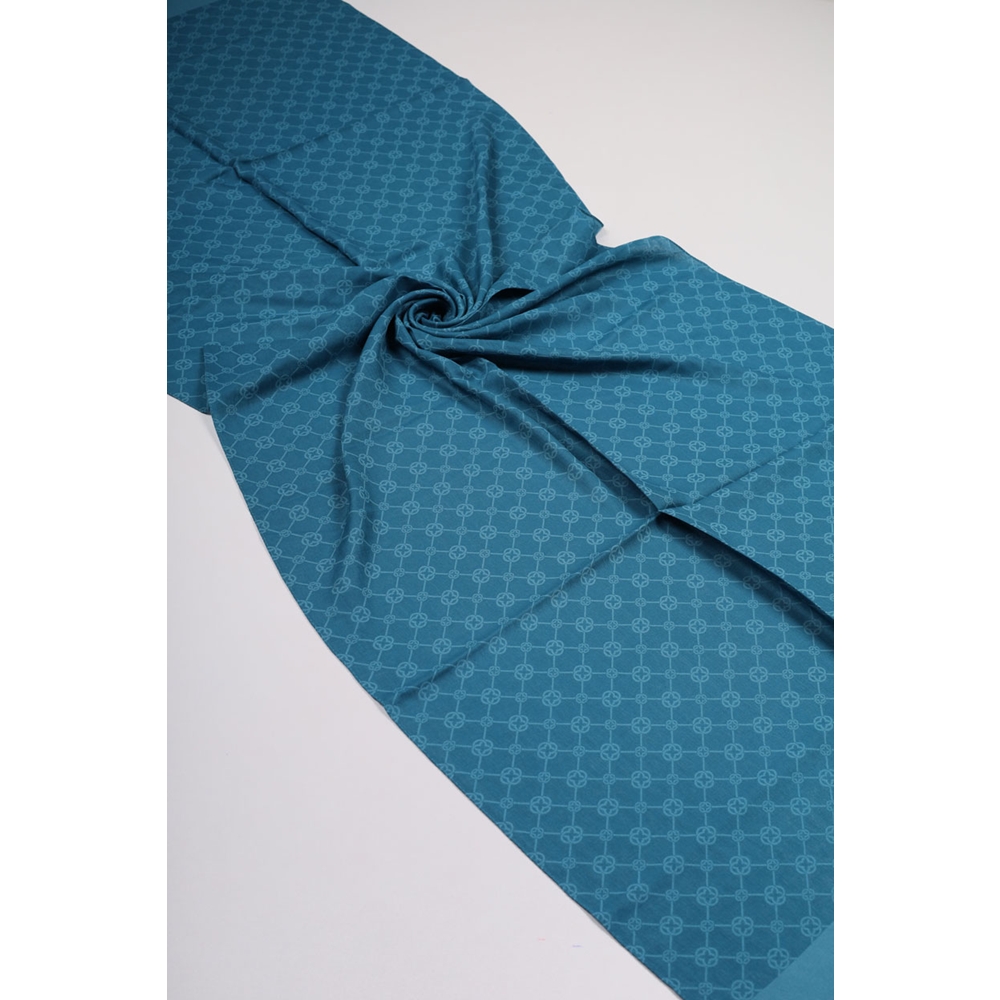 Aker Elegance Monogram Şal - Desen-06 - Renk-23