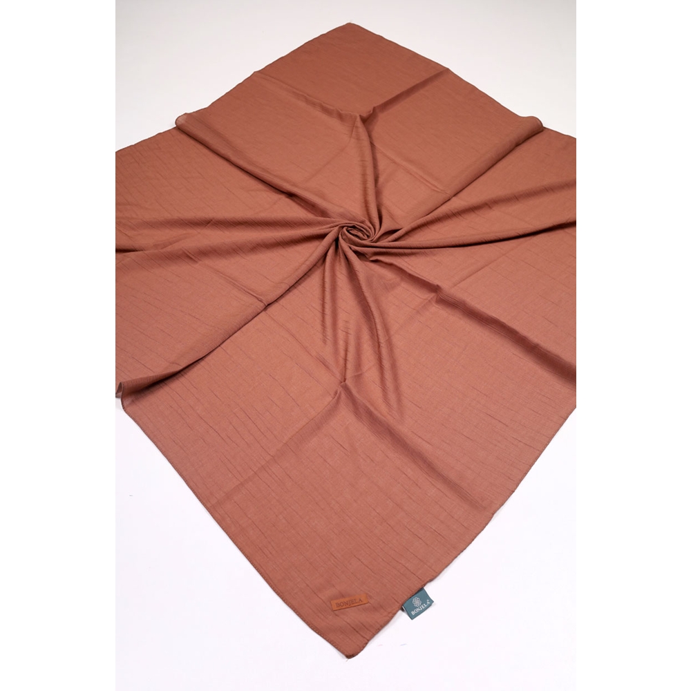 Bonjela Düz Renk Soft Krinkıl Eşarp - Desen-10 - Renk-03