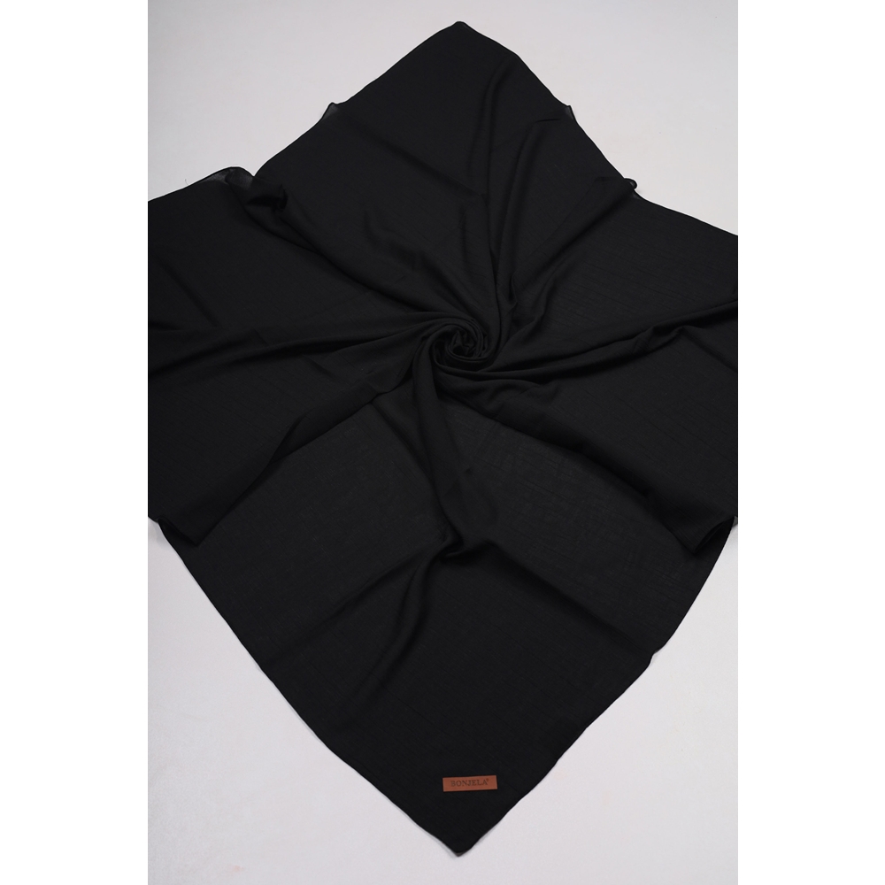 Bonjela Düz Renk Soft Krinkıl Eşarp - Desen-10 - Renk-03