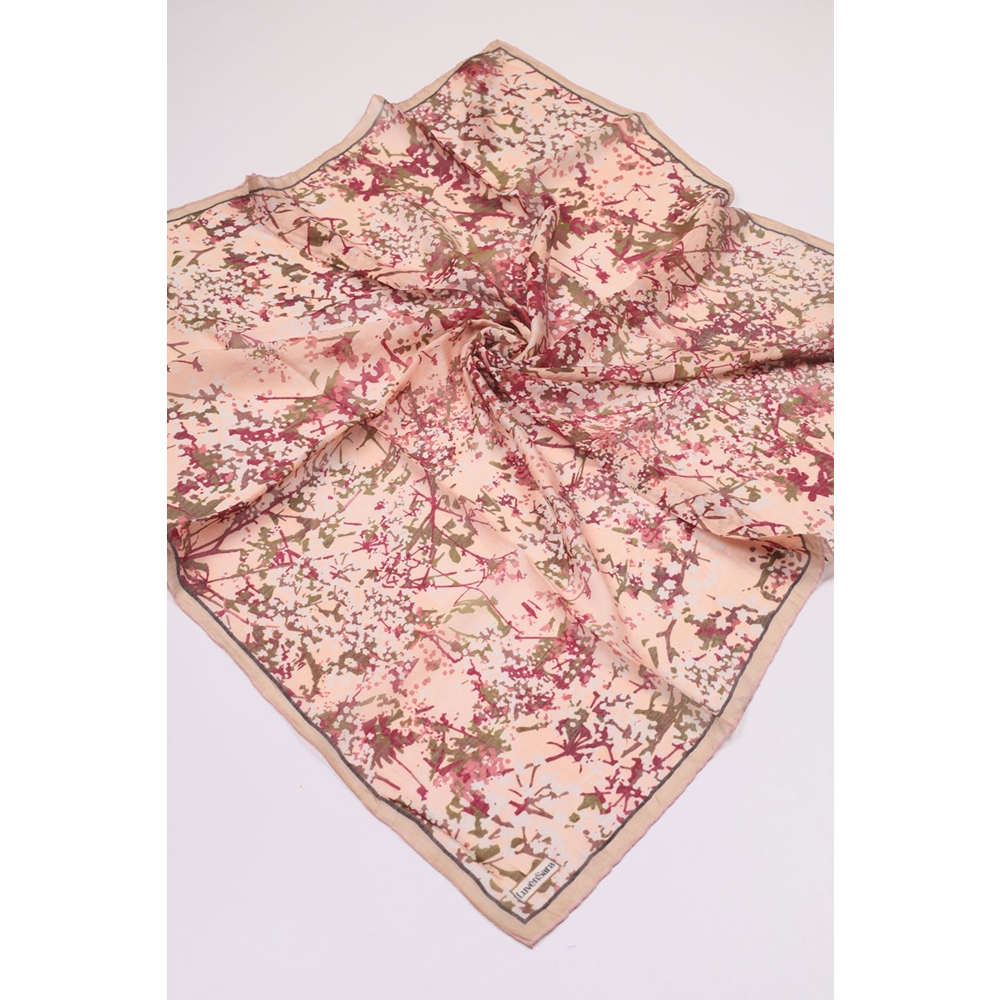 Luvensara Desenli Summer Eşarp - Desen-01 - Renk-08