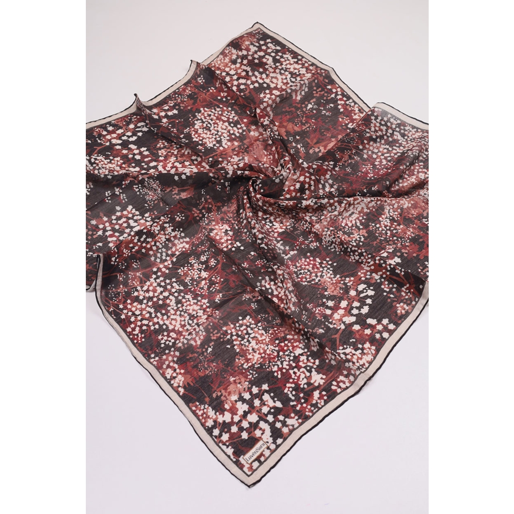 Luvensara Desenli Summer Eşarp - Desen-01 - Renk-08