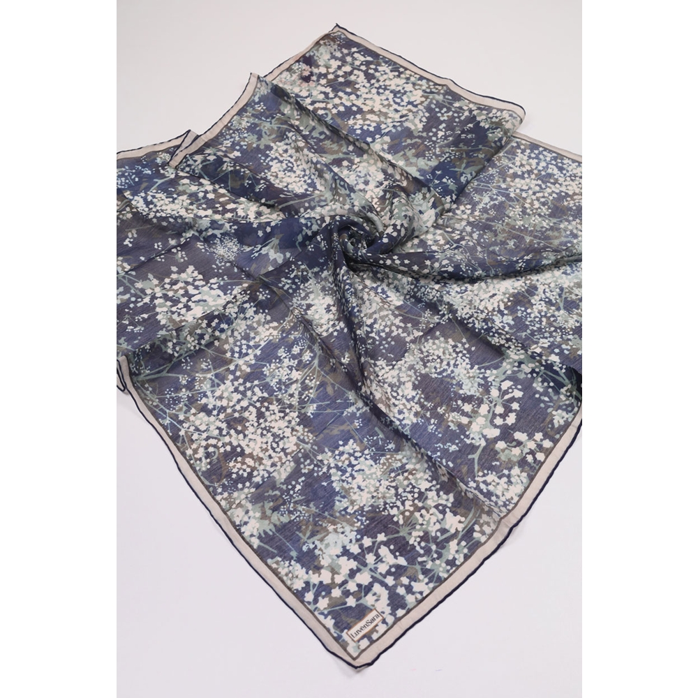 Luvensara Desenli Summer Eşarp - Desen-01 - Renk-08