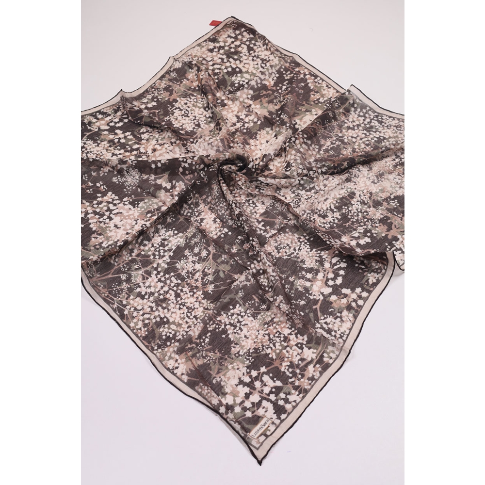 Luvensara Desenli Summer Eşarp - Desen-01 - Renk-08