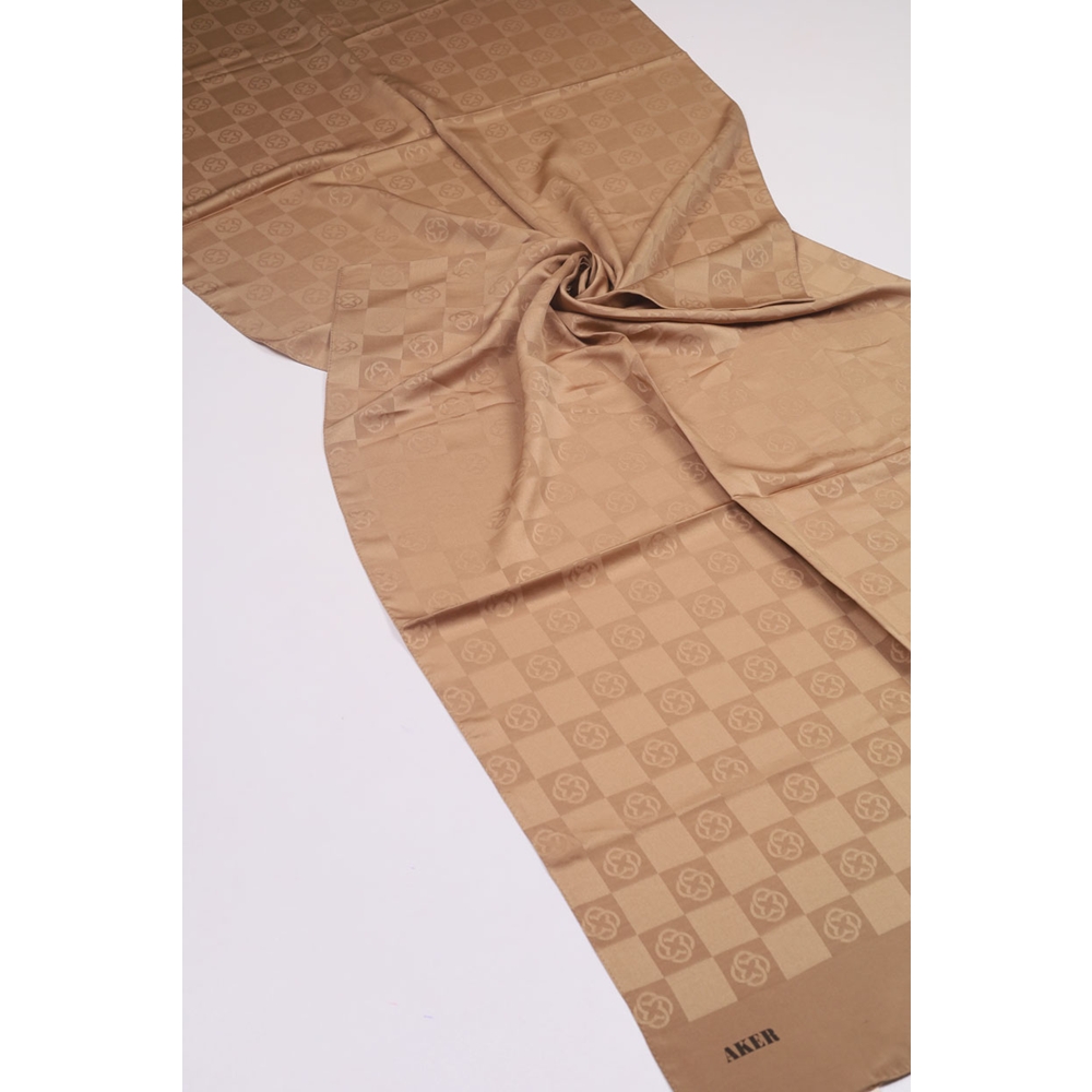 Aker Dama Monogram Şal - Desen-04 - Renk-17