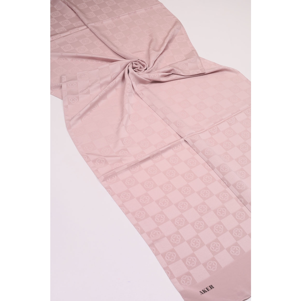 Aker Dama Monogram Şal - Desen-04 - Renk-17
