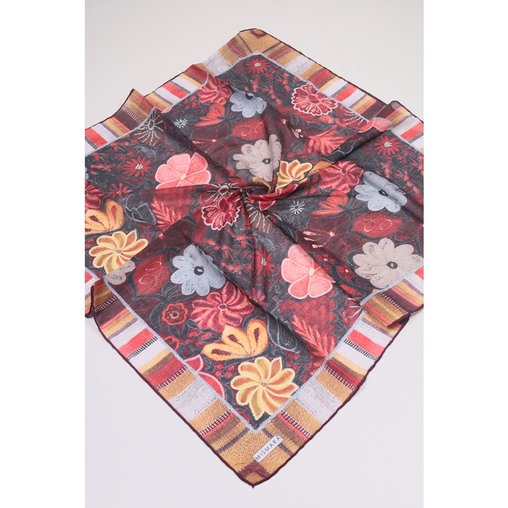 Mismara Desenli Sweet Eşarp - Desen-01 - Renk-09
