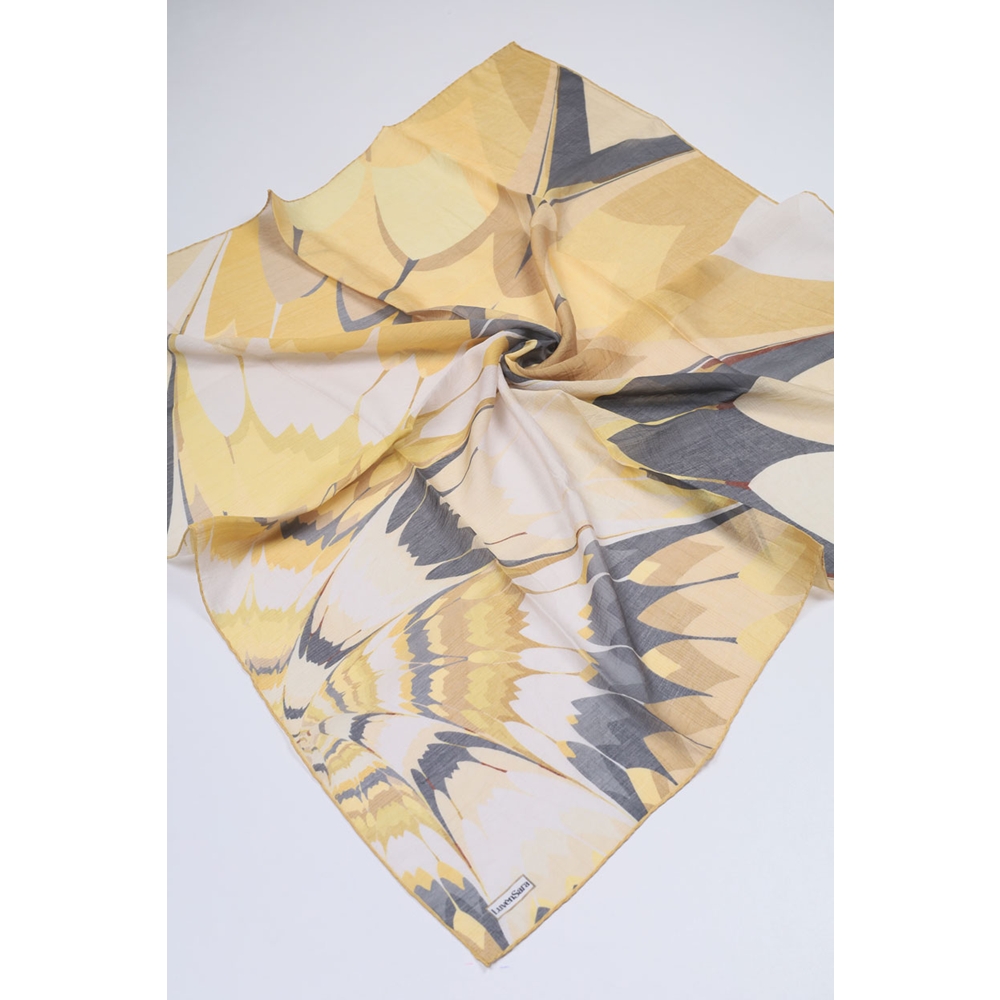 Luvensara Desenli Summer Eşarp - Desen-02 - Renk-02