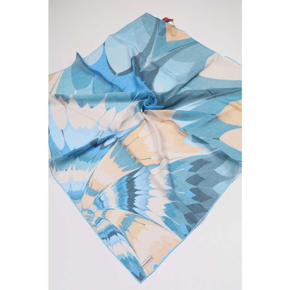 Luvensara Desenli Summer Eşarp - Desen-02 - Renk-02