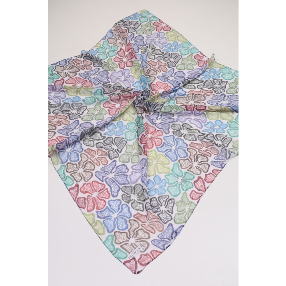 Mismara Desenli Konfor Eşarp - Desen-02 - Renk-01