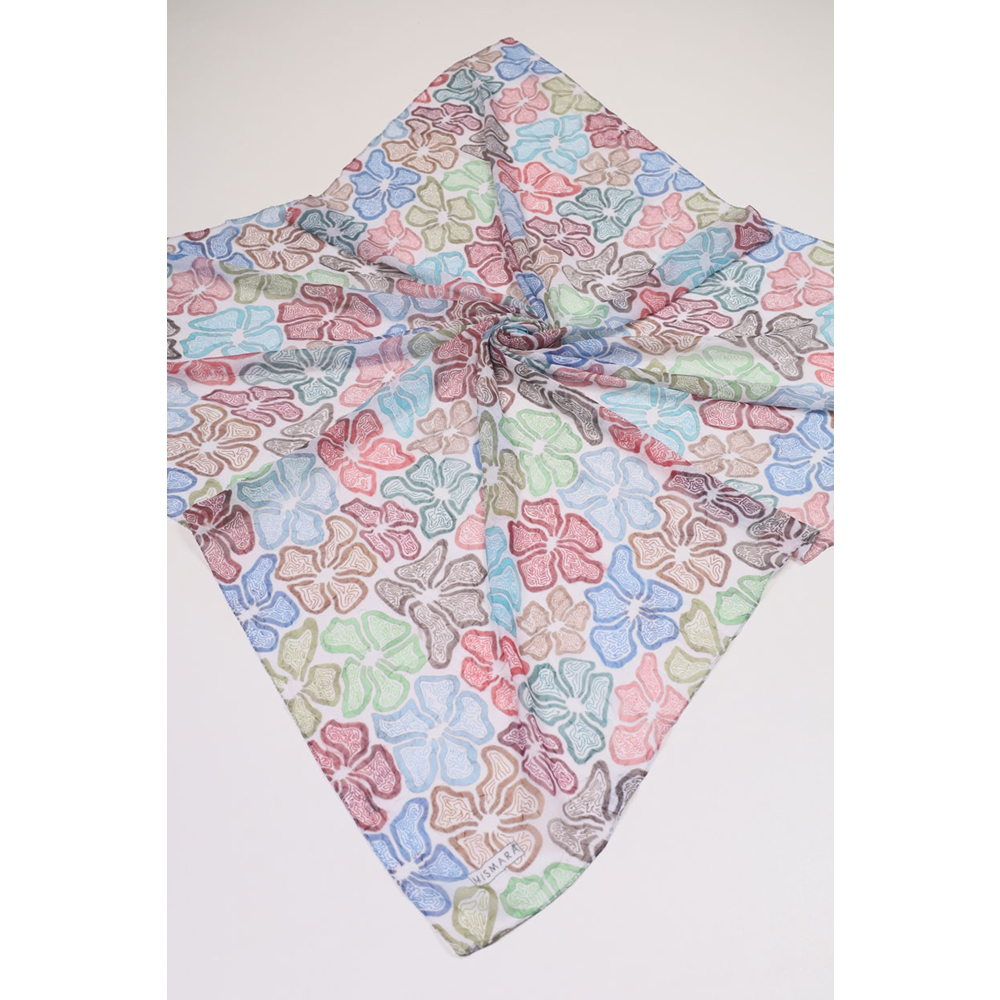 Mismara Desenli Konfor Eşarp - Desen-02 - Renk-01