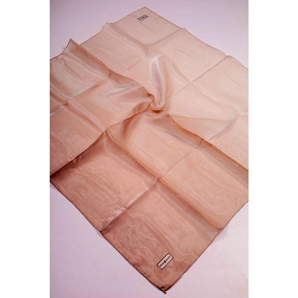 Piramit Degrade Kehribar Eşarp - Desen-05 - Renk-15