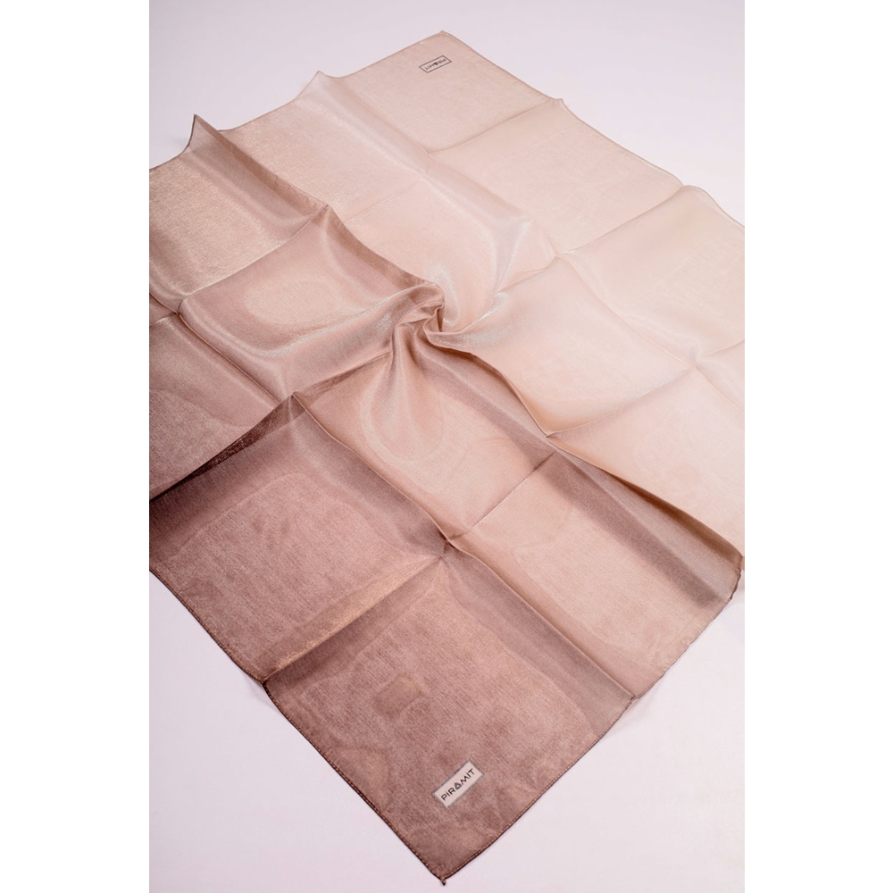Piramit Degrade Kehribar Eşarp - Desen-05 - Renk-15