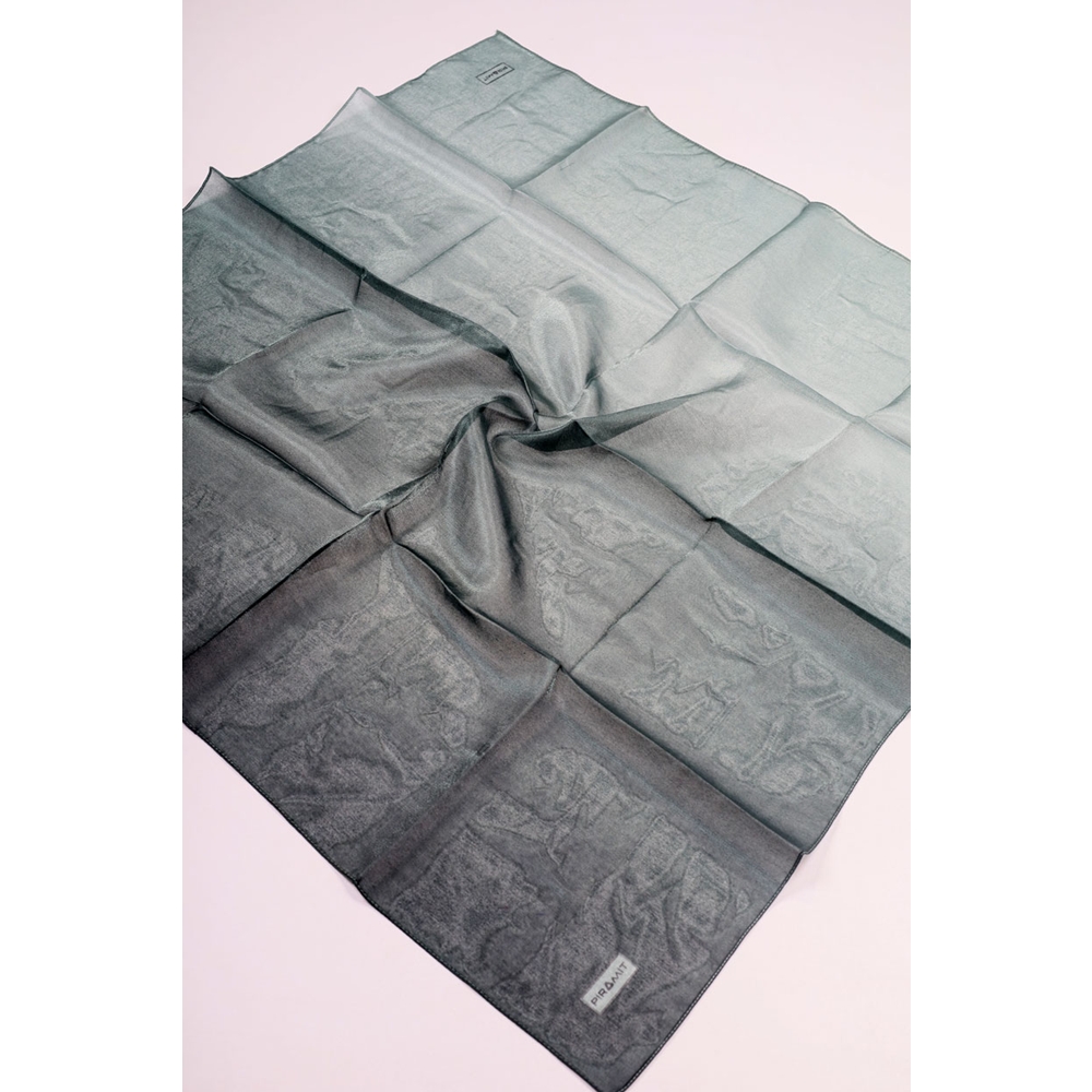 Piramit Degrade Kehribar Eşarp - Desen-05 - Renk-15