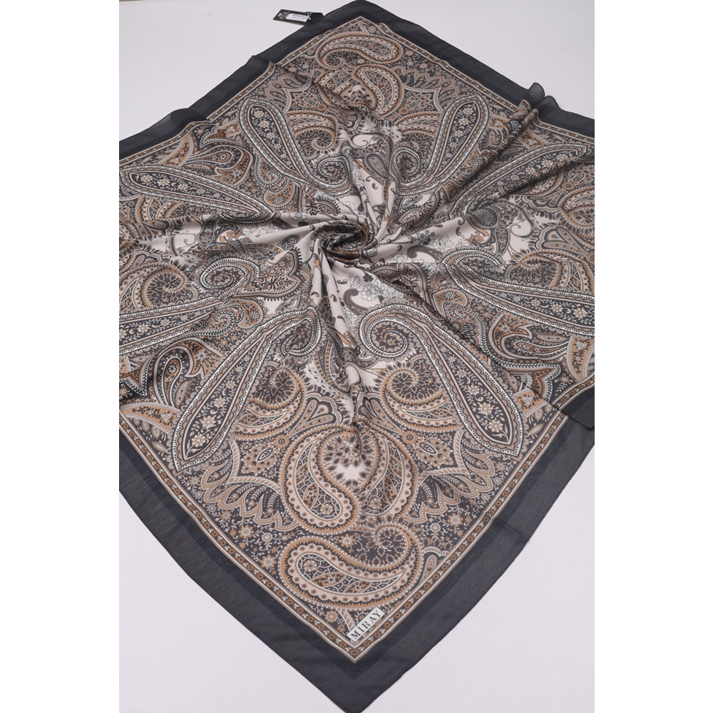 Miray Desenli 120 Cm Nevada Soft Eşarp - Desen-09 - Renk-01