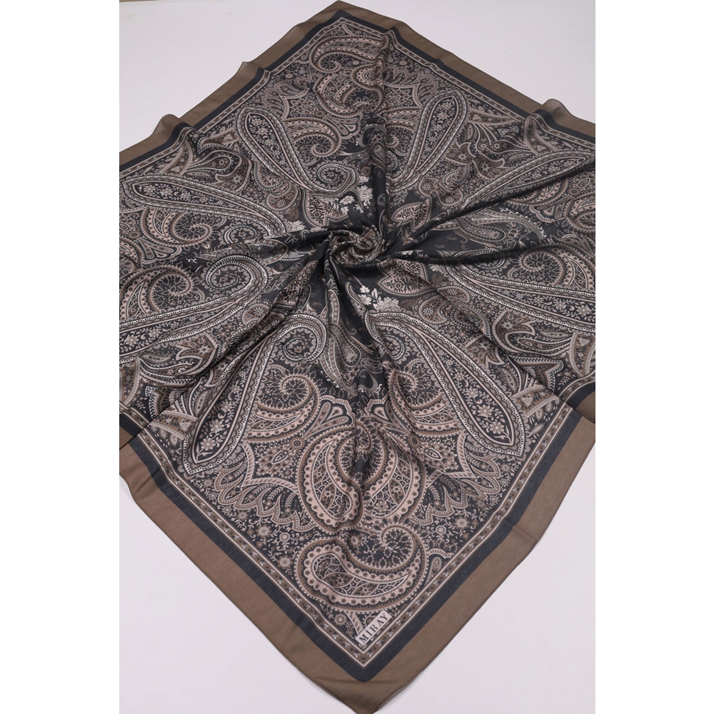Miray Desenli 120 Cm Nevada Soft Eşarp - Desen-09 - Renk-01