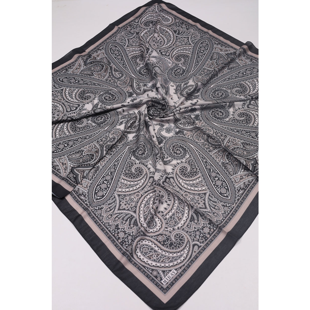 Miray Desenli 120 Cm Nevada Soft Eşarp - Desen-09 - Renk-01