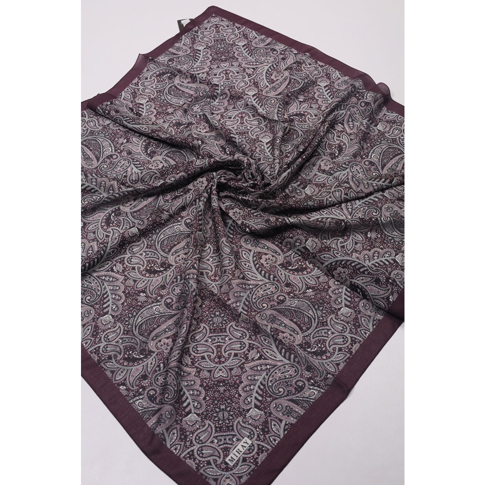 Miray Desenli 120 Cm Nevada Soft Eşarp - Desen-10 - Renk-01
