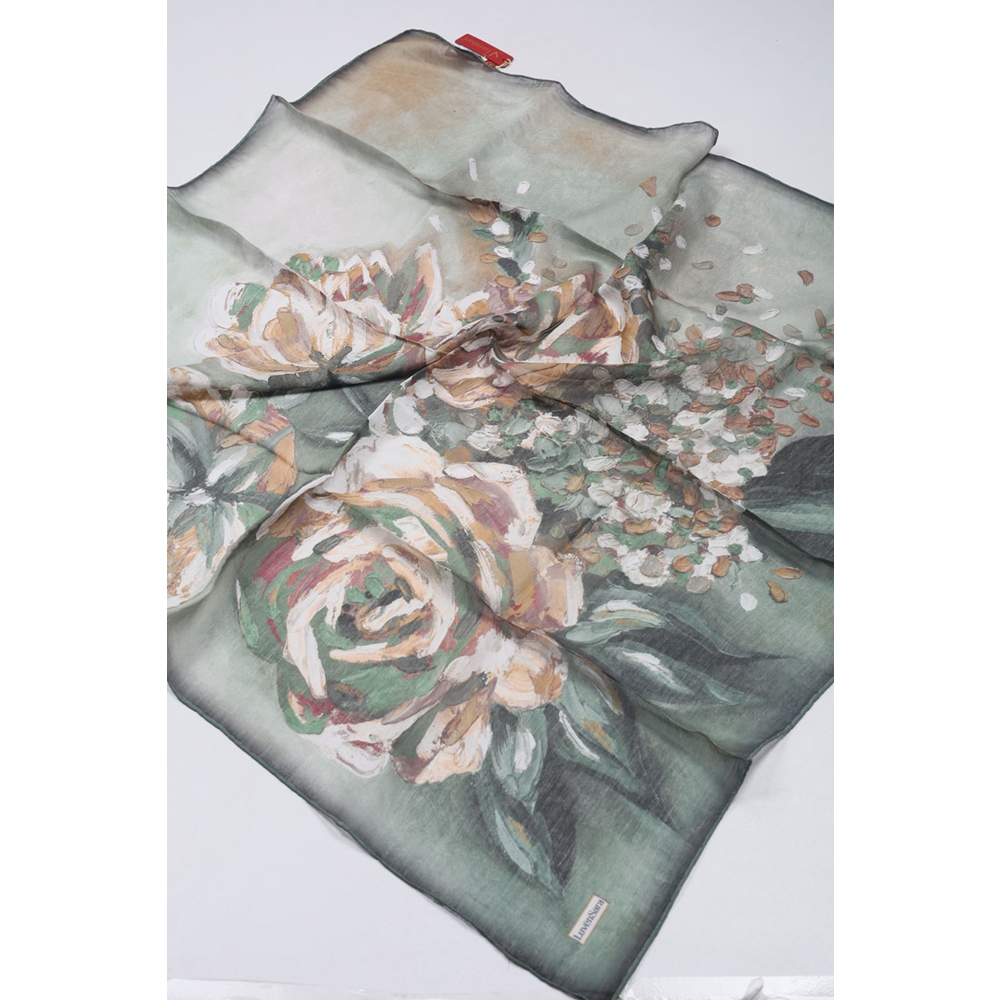 Luvensara Desenli Summer Eşarp - Desen-04 - Renk-04