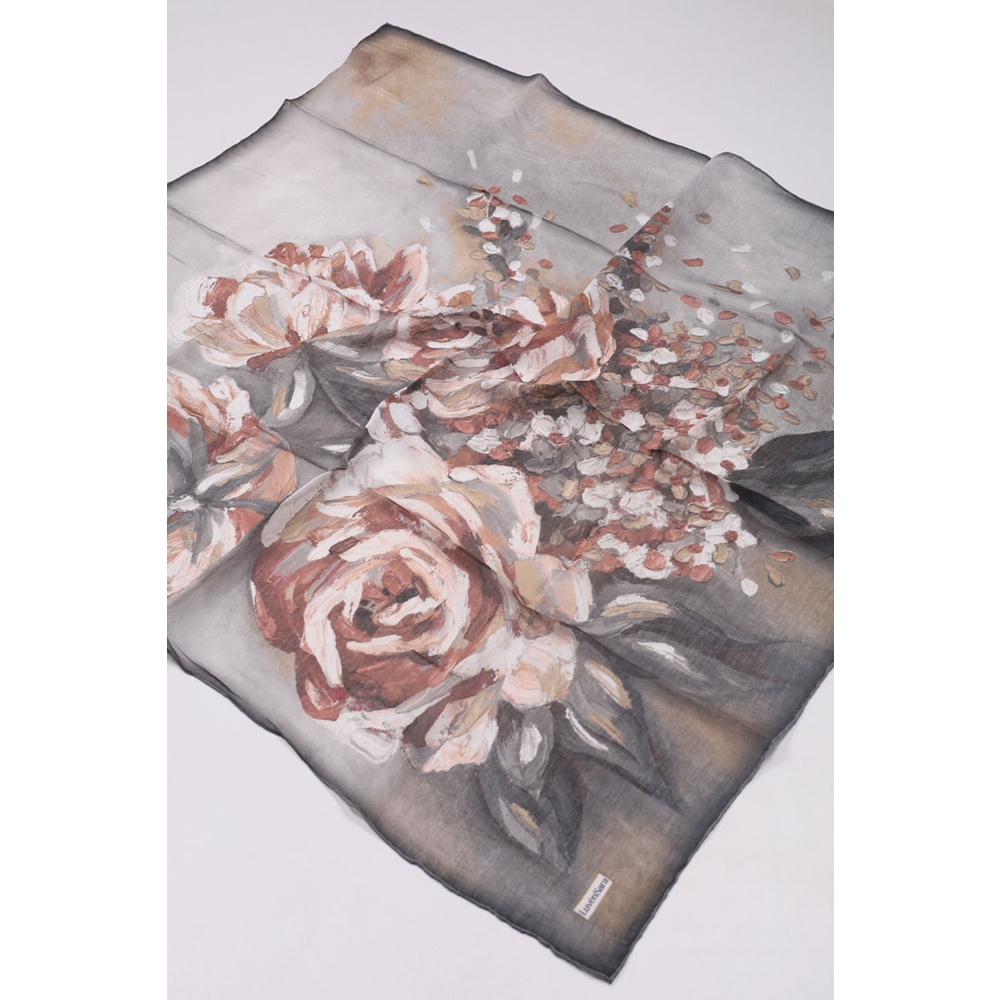 Luvensara Desenli Summer Eşarp - Desen-04 - Renk-04