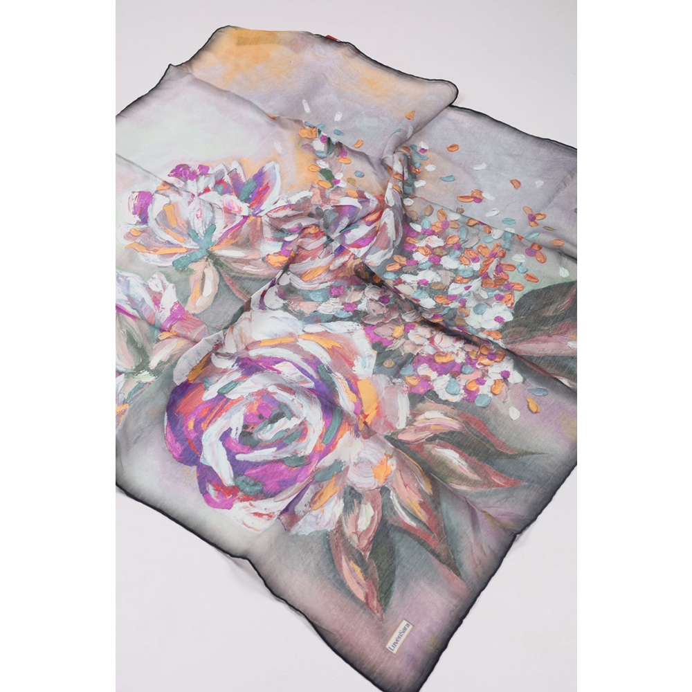 Luvensara Desenli Summer Eşarp - Desen-04 - Renk-04
