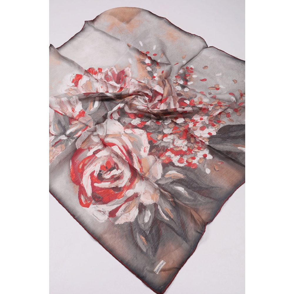 Luvensara Desenli Summer Eşarp - Desen-04 - Renk-04