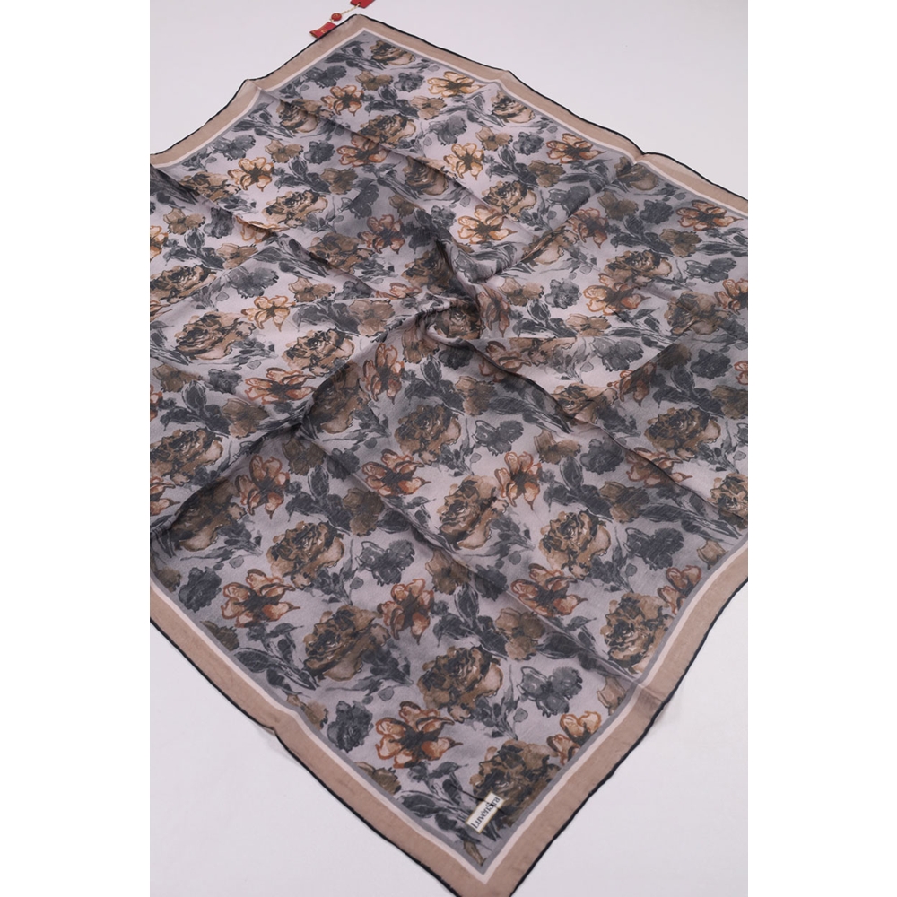 Luvensara Desenli Summer Eşarp - Desen-07 - Renk-01