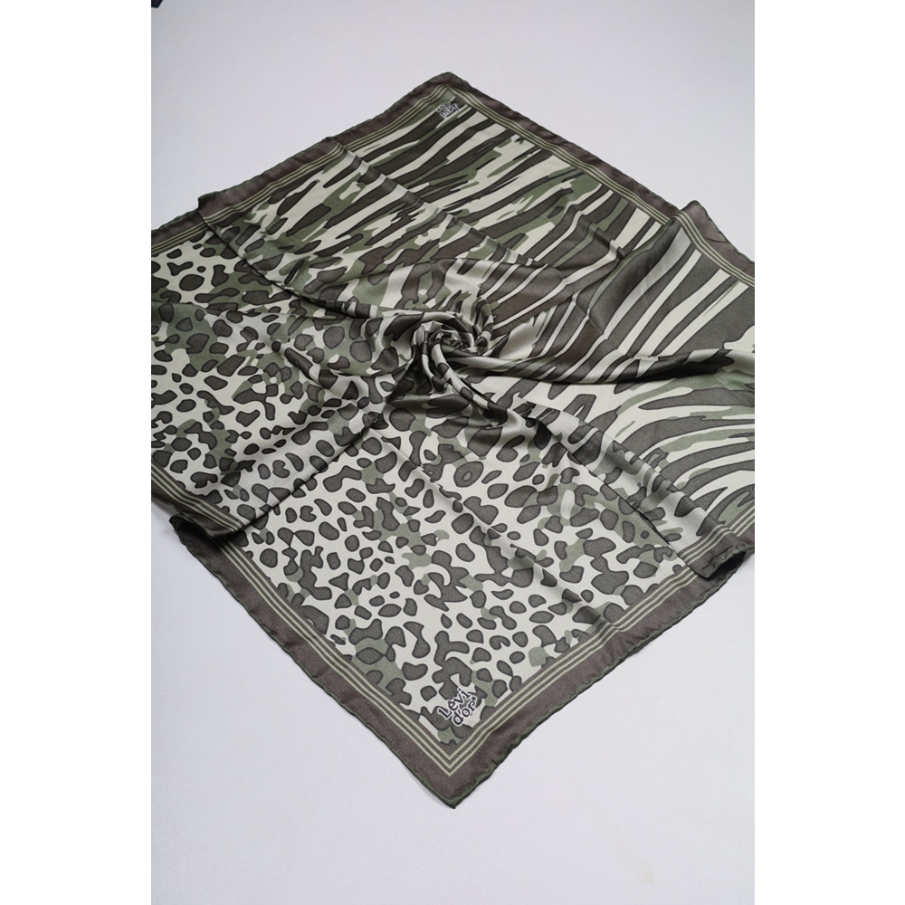 Levidor Desenli Kristal Eşarp - Desen-64 - Renk-09